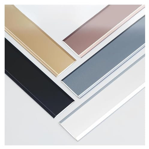 Bodenabdeckungsstreifen, Schwellenreparatur, Bodenspalt, flacher Bodenübergangsstreifen, Aluminium-Bodenübergangsschwellenstreifen, flacher Trennübergangsstreifen, erhältlich in verschiedenen Größen u