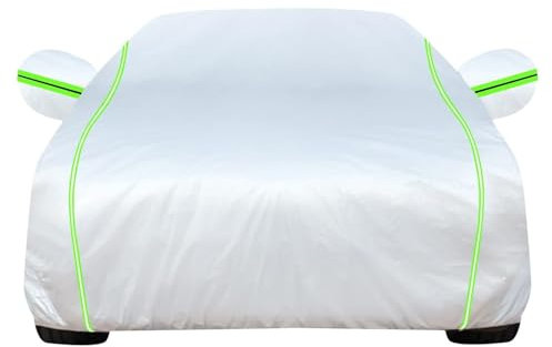 Generisch Autoplane Wasserdicht für 𝖵𝖶 𝖦𝗈𝗅𝖿 7 Variant 2012-2021, Outdoor Autoschutzhülle mit Reflexstreifen Thin Auto Abdeckplane Winter Auto Abdeckplane Staub