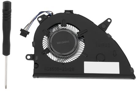 ECSiNG 1 Pieza de Repuesto para Ventilador de Refrigeración de CPU de 4 Pines L25584-001 NS85B00-17K24 Compatible con HP Pavilion 15-CS 15-CW Portátiles de La Serie