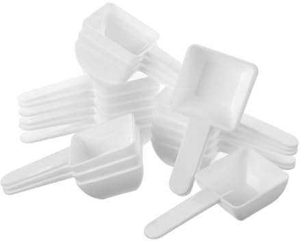 Alipis 40piezas Medidora De Plástico Para Detergente Lavadora Diseño Compacto De Producto