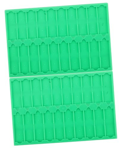 HEALEEP 2stücke Kunststoff Mikroskop Objektträger Halter Trocknen Rack Für Mikroskop-objektträger Praktische Aufbewahrungslösung Für Laboranwendungen Effiziente Organisation Und