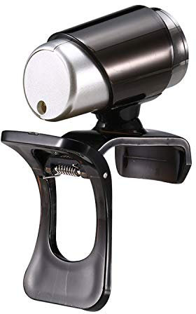 HEEPDD Webcam Live Streaming Clip en Webcam Video Conference Reunión de Juegos Desktop Office 360 ​​Grado Cámara Web Giratoria USB 2.0 para PC Latop Tablet