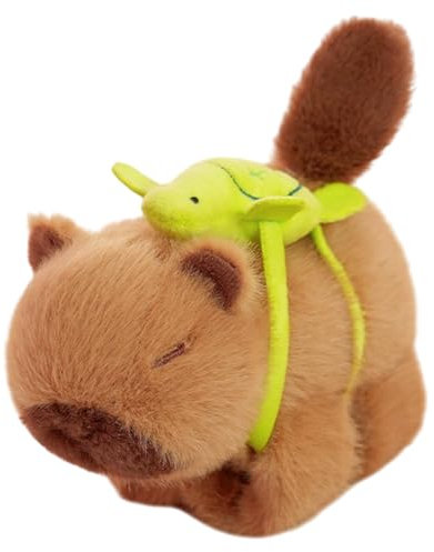 Handgelenk Slap Armband gefüllt,Plüschtier -Snap -Armbänder - Plüsch -Capybara -Form gefülltes Armband - Animal Hugger Fun Arms Dekoration süße Puppe für Mädchen für das Studienraum, Klassenzi