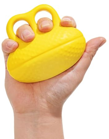 Fingertrainer Ball Handtrainer für Rehabilitation Stressabbau und Griffkrafttraining – Trainingsball für Finger und Hände