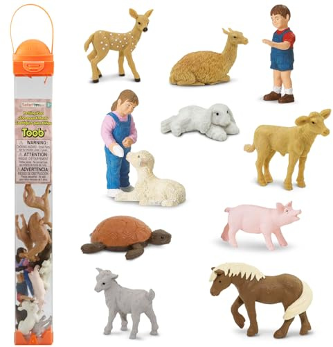 Toob Streichelzoo Miniaturen (Mehrfarbig)