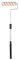 Fit For The Job 9 inch Telescopic Frame and Medium Pile Paint Roller for Painting with Emulsion Paints on Interior Walls and Ceilings, Extending Soft Grip Handle for Long Reach, 9
