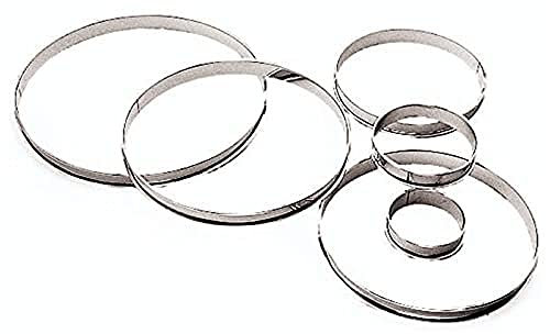Paderno 47533-16 Anello per Torte, in Acciaio Inox, 16 cm
