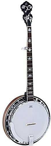 Falcon Series 5-String Flamed Maple Resonator Banjo w/Bag