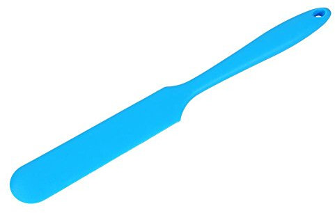 Cake Spatula, Asixx Kitchen Cake Cream Butter Spatula Mixing Batter Scraper Brush Handle Silicone Baking Cook Tool(Blue)