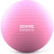 Core Balance, berstsicherer Gymnastikball - für Fitness Yoga Schwangerschaft - 55cm 65cm 75cm 85cm - inkl. Luftpumpe
