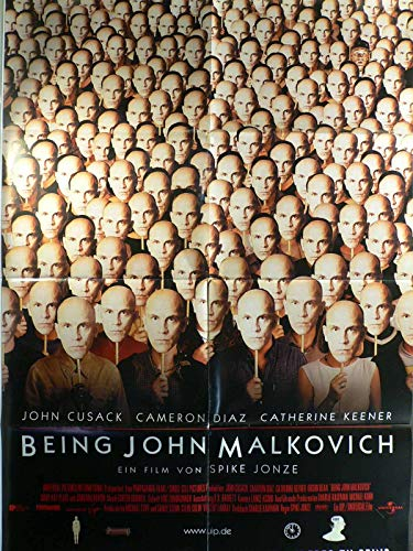 Being John Malkovich - Cameron Diaz - Filmposter A1 84x60cm gefaltet