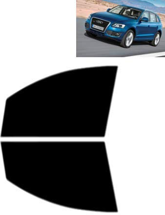 Tintcom.com Passgenaue Tönungsfolie für-Audi Q5 2008-2016 - Vordere Seitenscheiben (50% Hellschwarz)