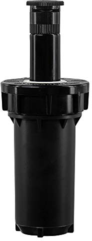 Orbit 54534 Aspersor desplegable Profesional de Medio patrón de 2 Pulgadas, 1 Unidad (Paquete de 1), Negro