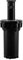Orbit 54534 Aspersor desplegable Profesional de Medio patrón de 2 Pulgadas, 1 Unidad (Paquete de 1), Negro