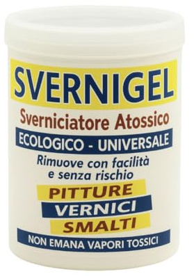 DURIPLASTIC Ecolux Svernigel, Gel Sverniciante Ecologico ad Acqua, per Legno, Ferro e Muri, Verde Semitrasparente, Formula Tixotropica, 0,750 L