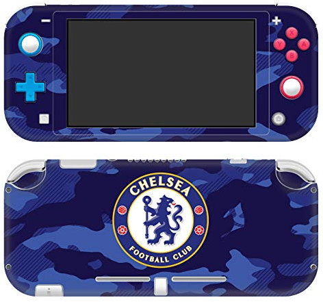 Head Case Designs Offizielle Zugelassen Chelsea Football Club Camouflage Gemischt Logo Vinyl Haut Gaming Aufkleber Abziehbild Abdeckung kompatibel mit Nintendo Switch Lite