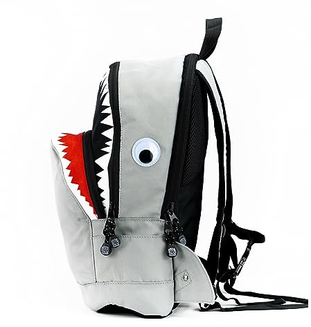 Pick & Pack Großer Hai-Rucksack für Kinder 10 Liter