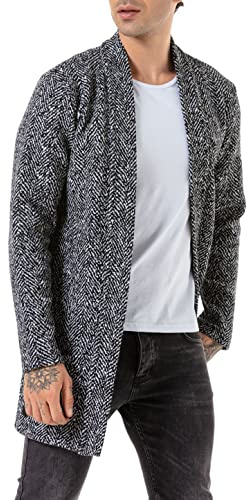 Redbridge Mantel Herren Cardigan Lange Jacke