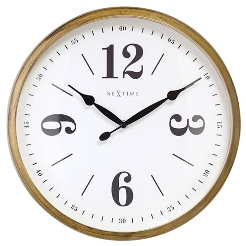 NeXtime Wanduhr Dia. 40cm - Classic Stil Uhrwerk