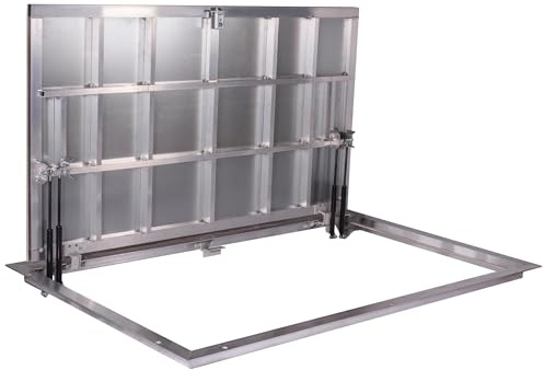 NewHatch Schachtabdeckung 900 x 1800 mm (P) - Seitenscharniere, Bodenluke Schachtdeckel Revisionsschacht Kanalschacht