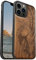 Carveit Custodia per iPhone 13 ProMax Cover avec magnetico Custodia Legno Unique [Noce Legno] Ricarica Compatibile con 13ProMax MagSafe Paraurti Robusto TPU (La grande onda al largo di Kanagawa)