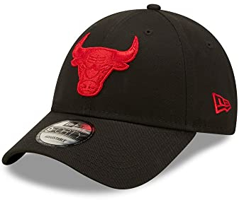 New Era 9Forty Strapback Cap - NEON Chicago Bulls schwarz