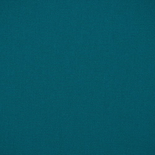SCHÖNER LEBEN. Baumwollstoff Dekostoff Canvas einfarbig Petrol 1,4m Breite