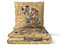 fotobar Motivbettwäsche Klimt - Die Erfüllung Baumwolle Größe 135 x 200 cm + 80 x 80 cm