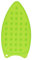 sourcing map Silicone Iron Rest Pad, Multipurpose Iron Hot Resistant Mat Iron Rest Plate for Ironing Board Hot Heat Resistant Steam Compact Mat, Green