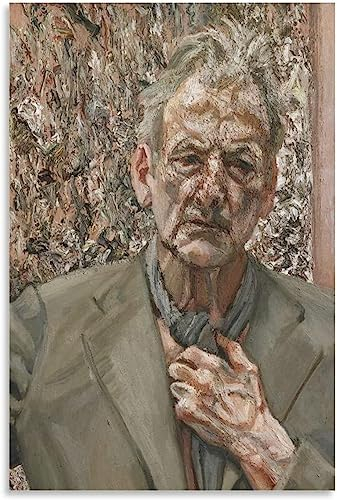 Berühmte Lucian Freud Poster und Drucke《Figuren》Wandkunst Abstraktes Lucian Freud Gemälde Von Leinwand Für Zuhause Wanddekoration Bild 40x60cmx1 Kein Rahmen