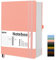 Mlife Notizbuch B5 Liniert,360 Seiten Und 100g/M² Tintenfestes Papier,PU Hard Cover Notebook,Hardcover Collegebloc,Tagebuch für Erwachsene,Notizbücher Mit Falttasche für Bullet Journal&Journals(Rosa)