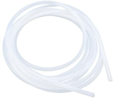 LAVMHAB Silicone Tubing Food Grade Hoses 8mm ID x 10mm OD 5m (16.4ft), Flexible Silicone Rubber Tubes Water Air Pipes