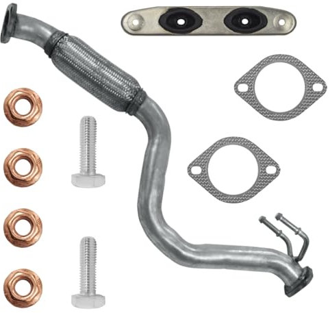 Schalldämpferset Auspuff Kollektorrohr für Audi A3 8P 2010-03/2013 1.2 TFSI Schrägheck Cabrio
