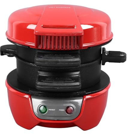 Machine à Petit-déjeuner avec Anneau de Cuiseur D'œufs, Ingrédients Personnalisés, pour les Muffins Anglais, les Croissants, Rapide (Prise UE)