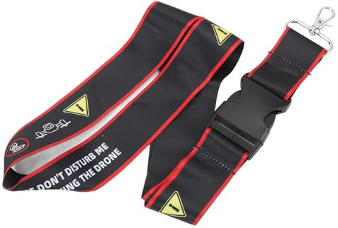 FPV Lanyard Drone Fernbedienung Strap Weiche Polyester Faser mit Warnschild Lanyard für FPV für Avata 1 2
