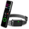 Collier Anti Aboiement Chien avec Télécommande, Modes Son/Vibration/Choc/Vibration Renforcée, Étanche IP67, Portée de 2200FT, Rechargeable, Compatible avec Jusqu'à 3 Récepteurs (Noir)