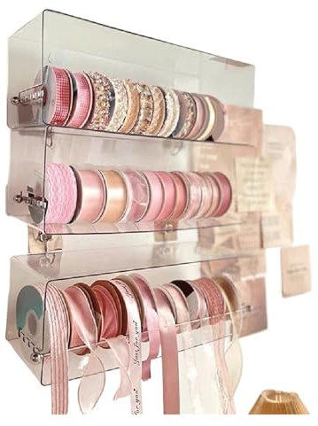 LXHZSY Porta Fili Cucito Supporto da Parete for Nastri, espositore Porta rocchetti di Filo, Portachiavi, Articoli Vari, Porta Filo da Ricamo, Porta rocchetti da Tavolo