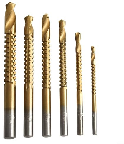 3 In 1 Serrated Drill Bit, For Cutting Stainless Steel, Steel And Cast Iron Wood, Aluminum Alloy Metal