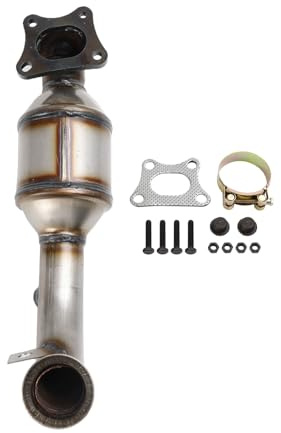 VIPIH Auspuff Katalysator Lambdasonde Catalytic Converter Universal Auto-Katalysatoren Edelstahl 9822117480 Passt für Peugeot 108 208 301 308 II Citroen C1 C3 C4 DS3 1.2 VTi