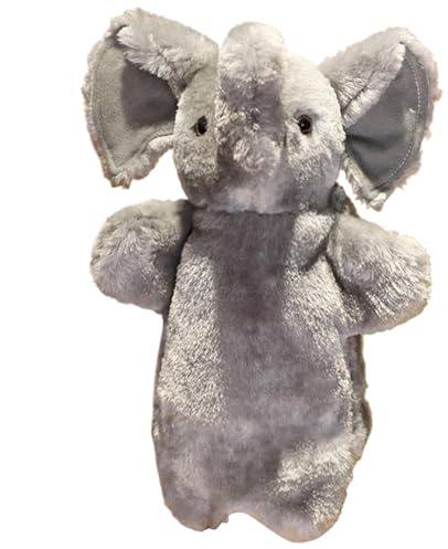 Handpuppe Elefant, Fingerpuppen | Elefant, Tier, Hand, Elefant, Plüsch, Tiere, Spielzeug für Kinder, kreativ, ähnlich, Märchenabenteuer