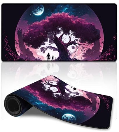 Large Mouse Pad Japanese Torii Gate Extended L Mousepad (30x60cm) Keyboard Desk Mat for Gaming, MacBook, PC, Laptop, Desk