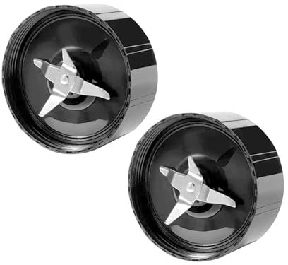 2 Pack Replacement Cross Blade Parts ，Compatible for Magic ，250W Blender, Juicer and Mixer, Blender Replacement Parts MB1001