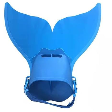 Schwimmflossen Kinder, Flexibles Tauchen Monoflosse Flossen, Taucherflossen, Trainingsflossen, Flossen , Einteilige Flipper Schnorchelausrüstung für Kinder unter 12 Jahren (B)