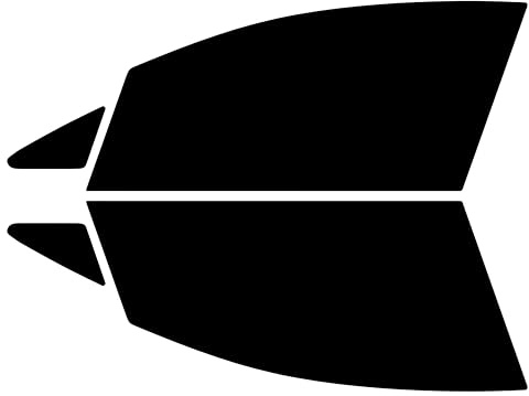 TINTCOM Pre-Cut Window Tint Film for Opel Corsa E 5-door Hatchback 2014-2019 - (35% Medium Smoke) - Front Side Windows - UV & Heat Protection, DIY Easy Install, Custom Fit