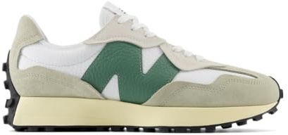 New Balance Women's 327, Greeny/White/Gray, 5 UK