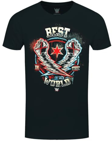WWE CM Punk Best in The World Men's Black T-Shirt