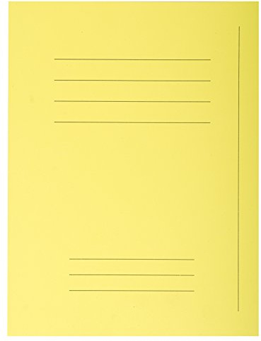 Exacompta Pack of 50 printed rigid folders Forever® yellow