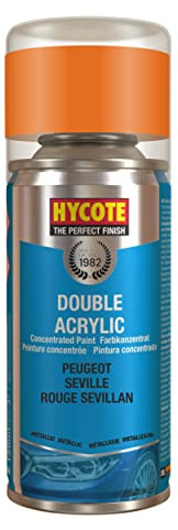 Hycote Double Acrylic Aerosol Car Spray Paint, Peugeot - Seville, 150 ml