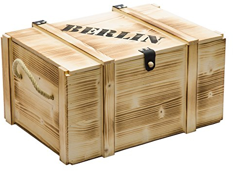 Weinbox 6er geflammt HAMBURG BREMEN MÜNCHEN BERLIN STUTTGART Apfelkiste Obstkiste Weinkiste Weinbox (BERLIN)