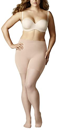 FALKE Beauty Plus 20 Strumpfhose Transparent Feuchtigkeitsregulierend, Optimaler Halt, Druckfreier Komfortbund, Plus Size Passform Künstliche Fasern
